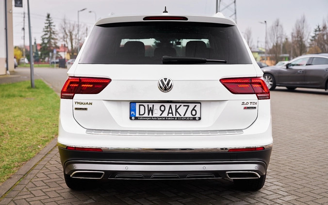 Volkswagen Tiguan Allspace cena 102900 przebieg: 197500, rok produkcji 2017 z Płock małe 704